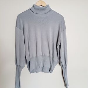 Vici Balloon Sleeve Turtleneck